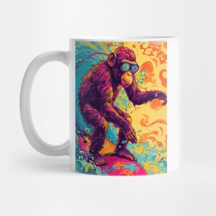 The Surfing Monkey Mug